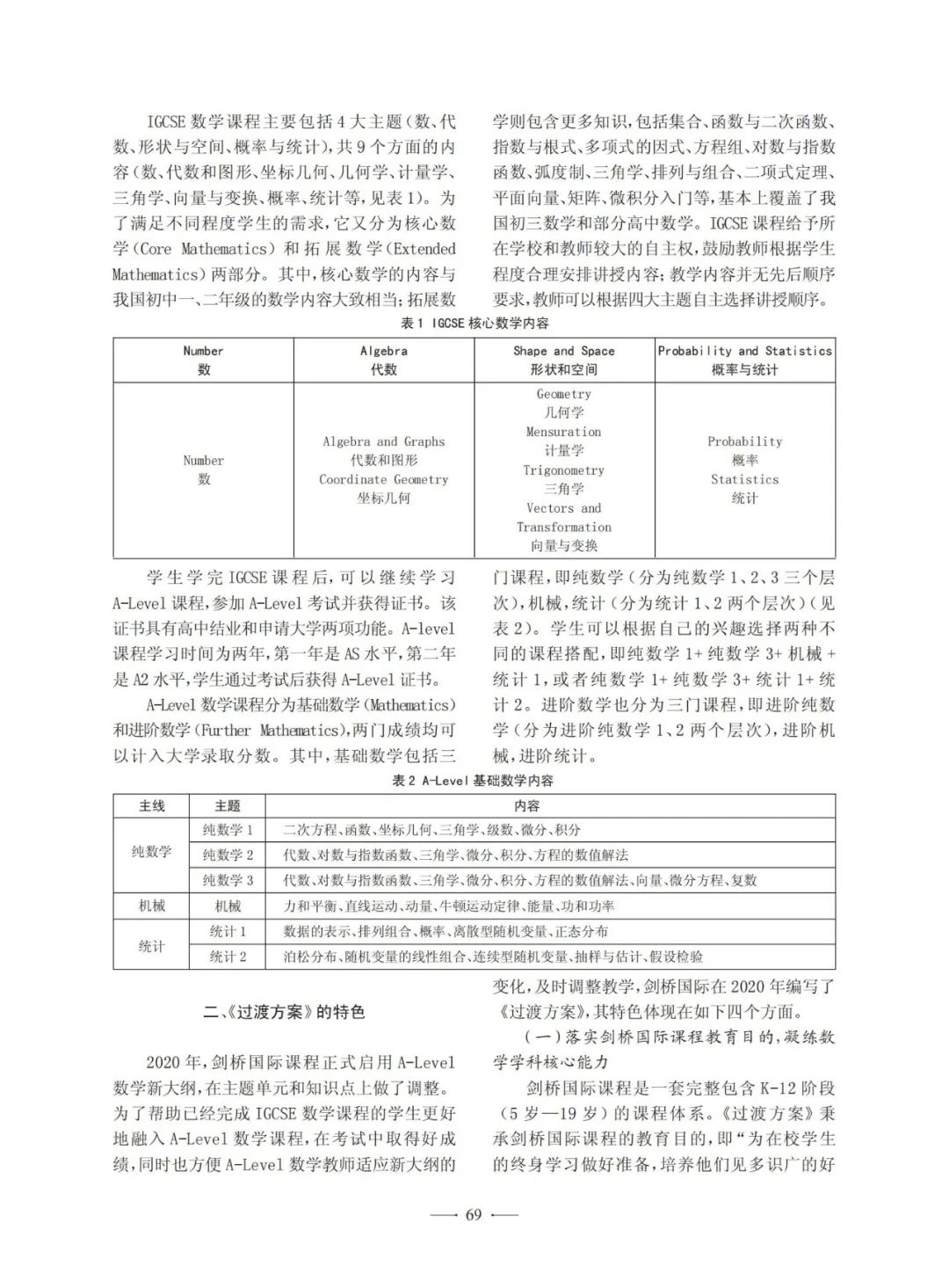 巩翔:初高中课程过渡的国际启示